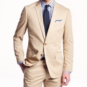 J. Crew Ludlow Suit Jacket in Italian Chino
